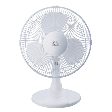 Perfect Aire Perfect Aire 18.5 in. H X 12 in. D 3 speed Oscillating Table Fan 1PAFD12
